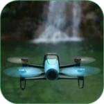 Logo of Waterfall by Drone Video LWP android Application 